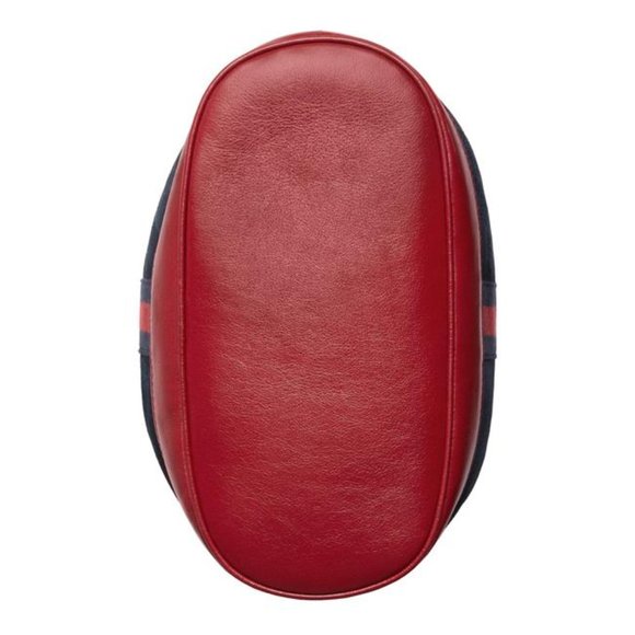 Gucci Bucket Rajah Medium Suede Hobo Bag in Blue NEW WITH DUST BAG - Picture 11 of 13